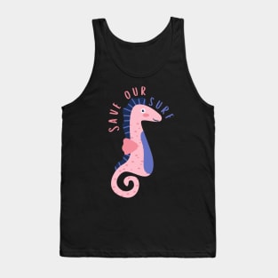 Seahorse Save Our Surf Tank Top